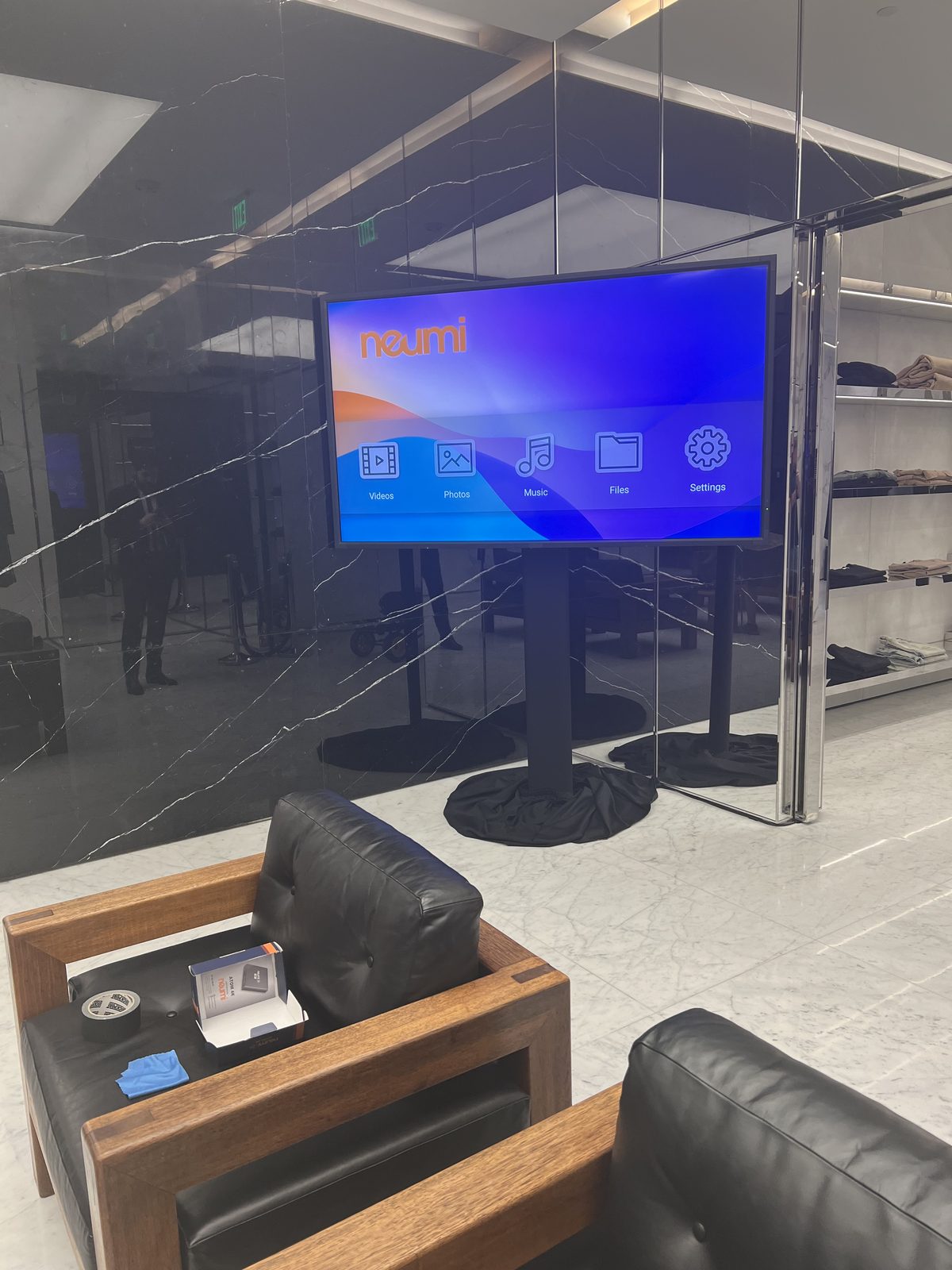 Luxury retail in-store event at The Mall at Green Hills, Nashville, TN, with AV by Nashville Visual, photo 1