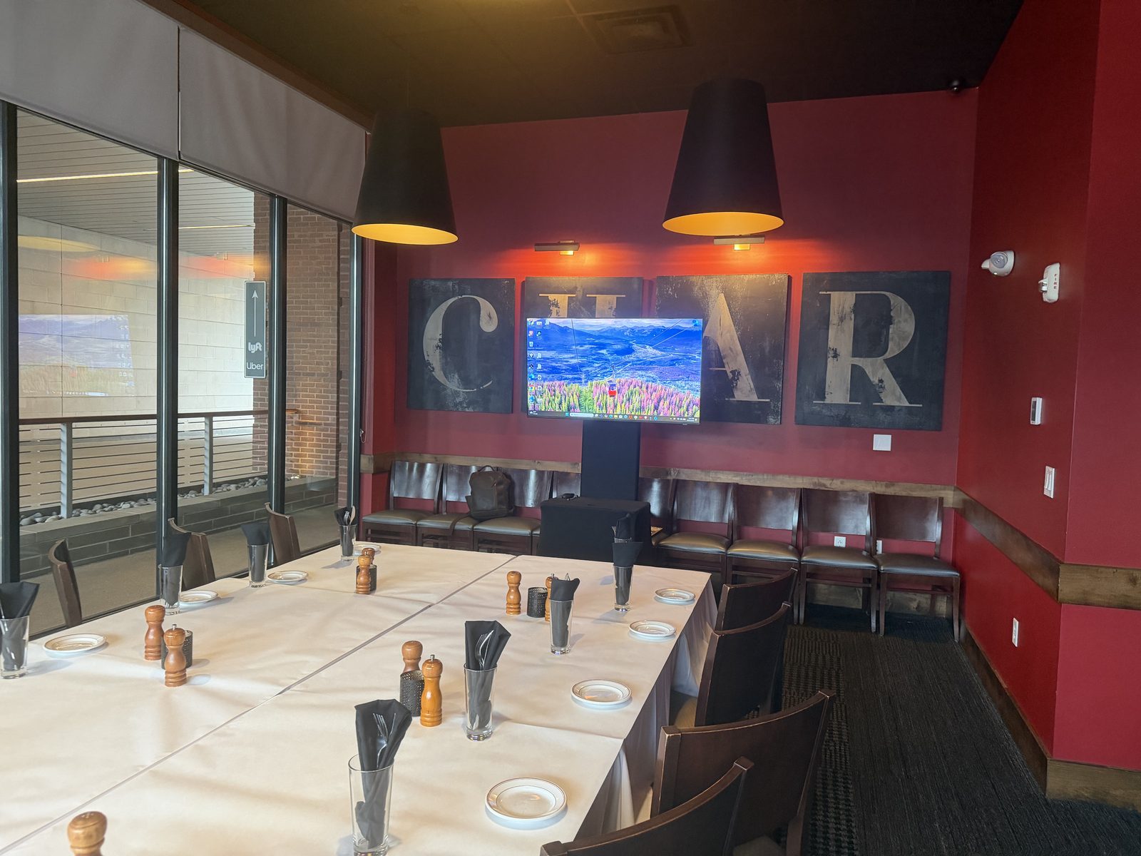 Healthcare dinner meeting at Char, Nashville, TN, with AV by Nashville Visual, photo 1