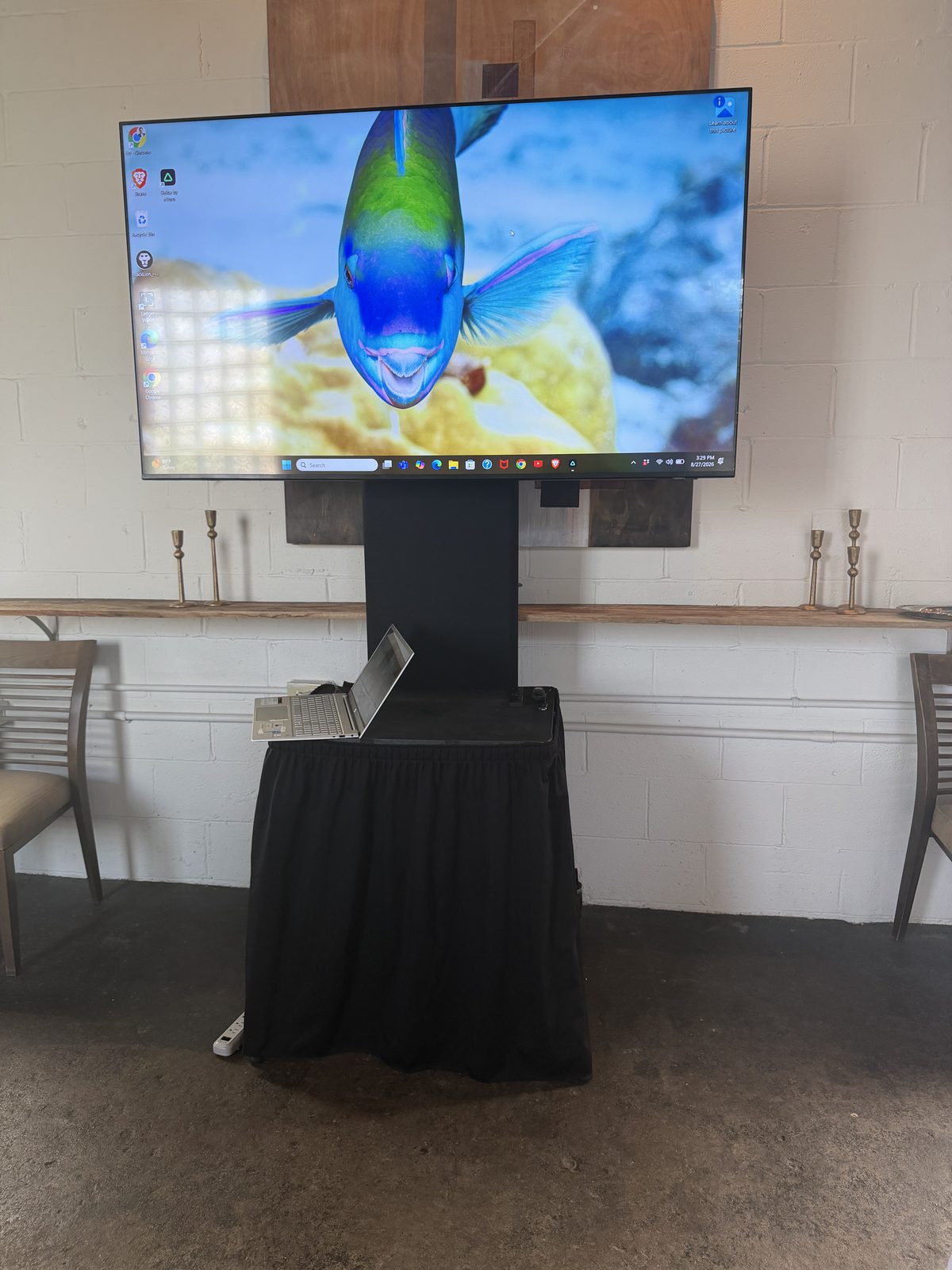 Restaurant meeting at Miel, Nashville, TN, with AV by Nashville Visual, photo 1