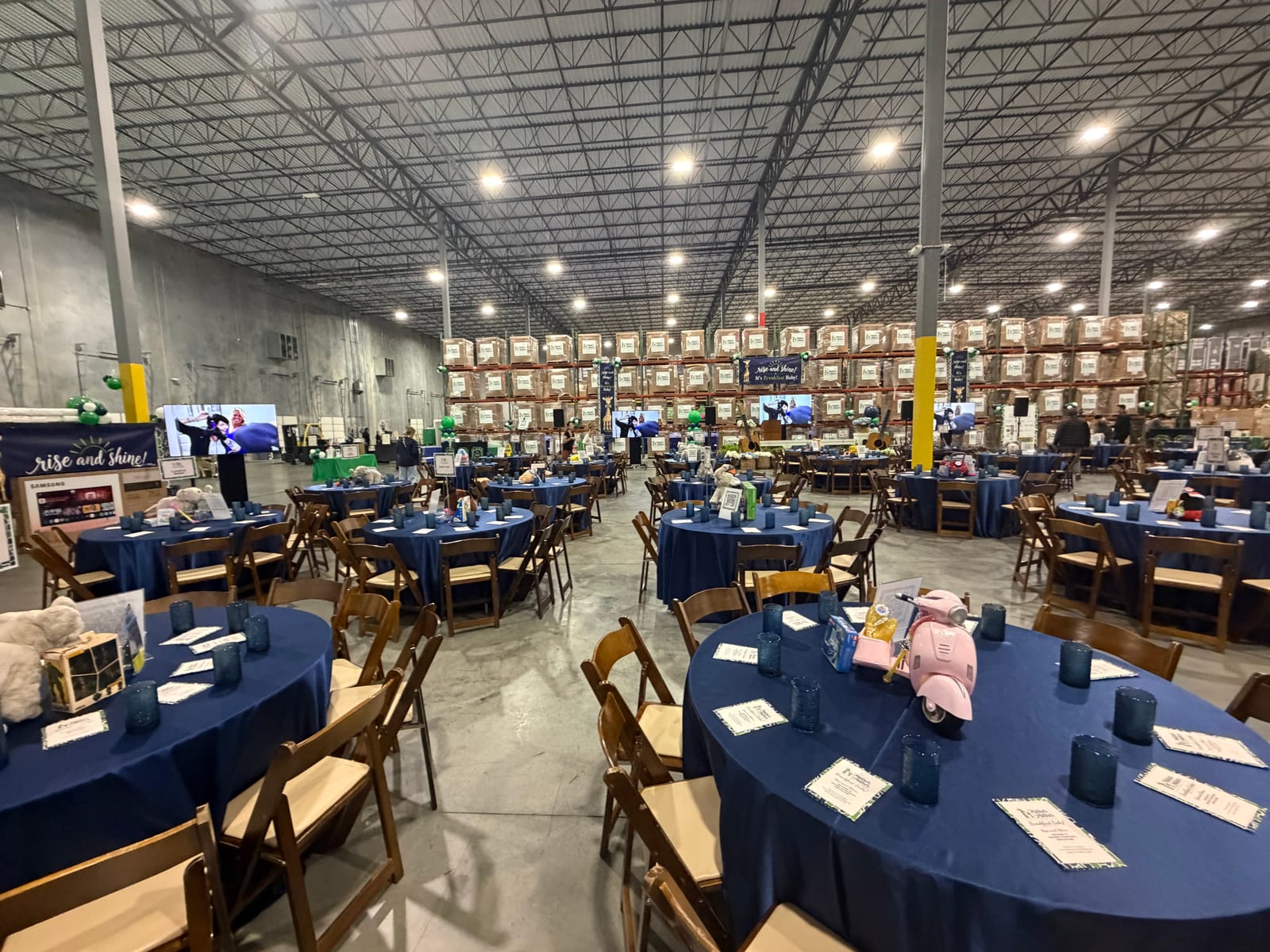 Small corporate event at 7359 Cockrill Bend Boulevard, Nashville, TN, with AV by Nashville Visual, photo 3
