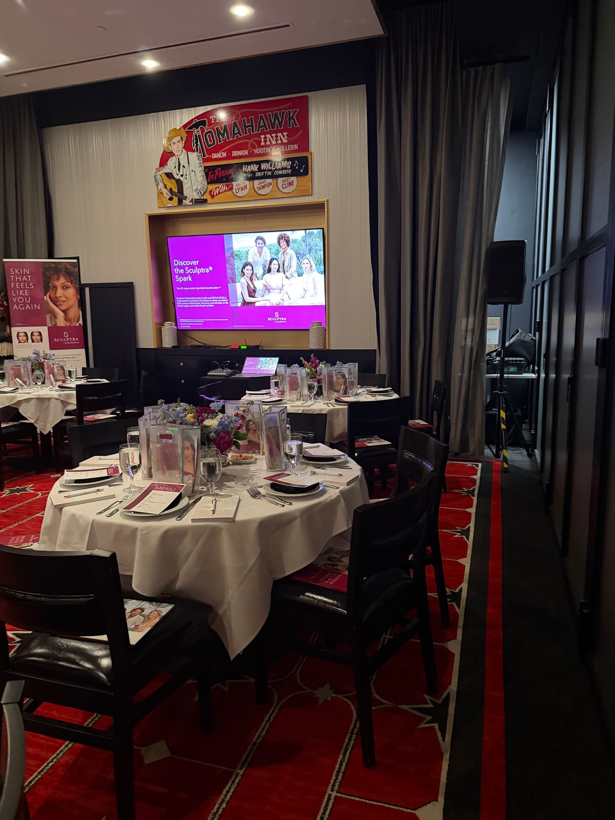 Pharma industry dinner meeting at Detroit Cowboy, Nashville, TN, with AV by Nashville Visual, photo 2