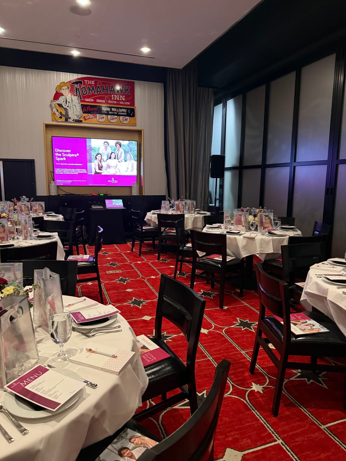 Pharma industry dinner meeting at Detroit Cowboy, Nashville, TN, with AV by Nashville Visual, photo 3