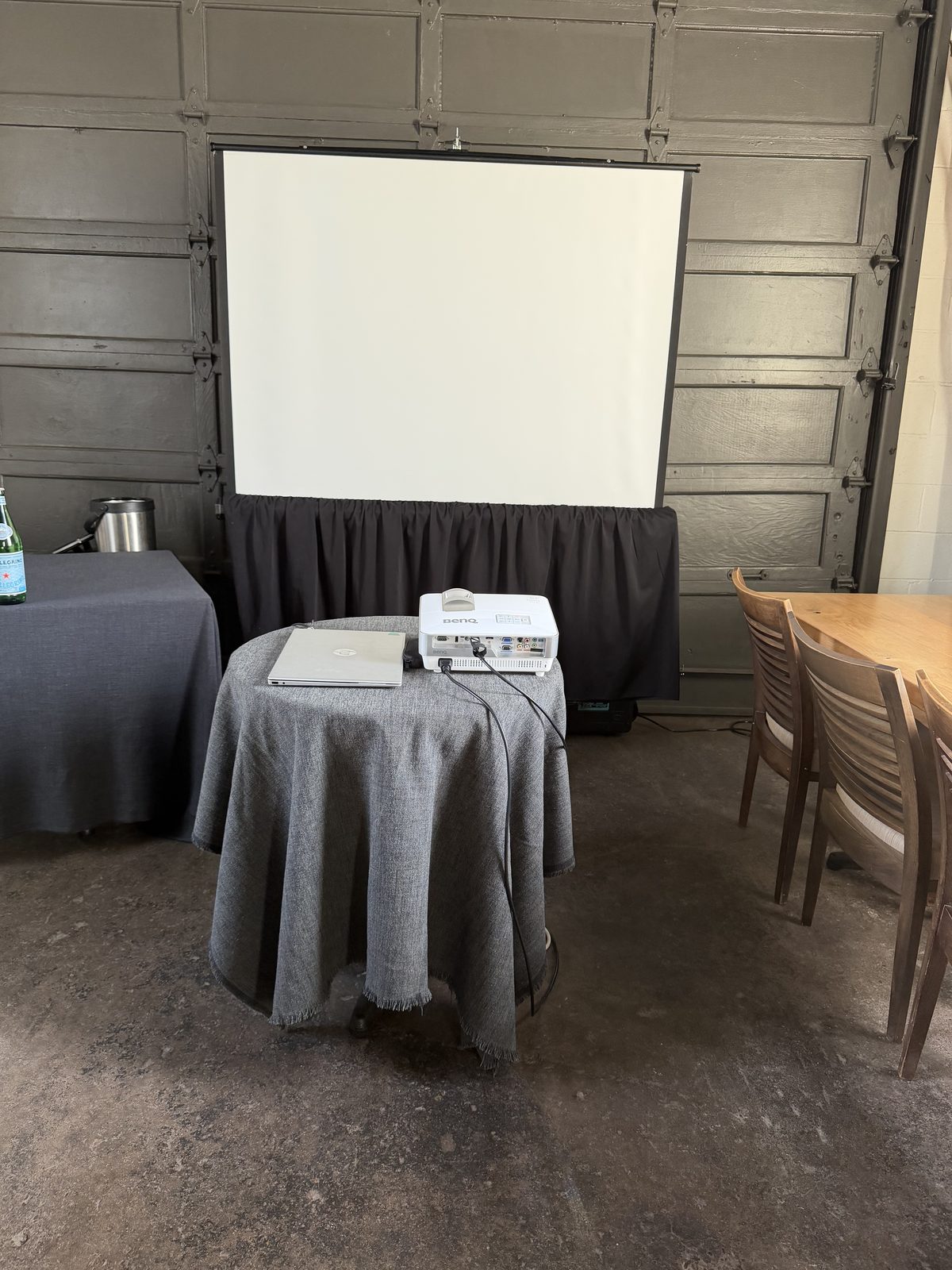 Pharmaceutical dinner program at Park Cafe, Nashville, TN, with AV by Nashville Visual, photo 1
